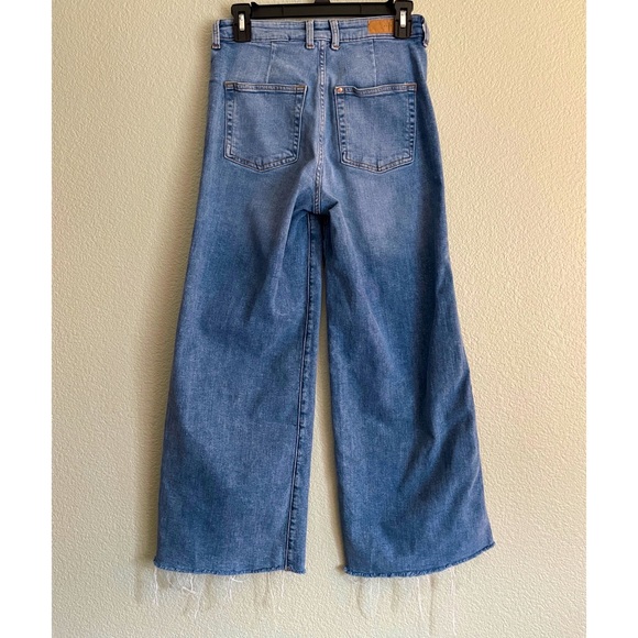 &Denim H&M High Waist Wide Leg Denim Jean Pants - Picture 4 of 5